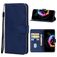 Mobigear Wallet Housse Motorola Edge 30 Neo Etui Porte-Monnaie - Bleu