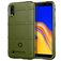 Mobigear Rugged Shield Coque Xiaomi Redmi 9A Coque arrière en TPU Souple Anti-Chocs - Vert
