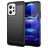 Mobigear Brushed Coque Xiaomi Redmi Note 12 Coque arrière en TPU Souple - Noir