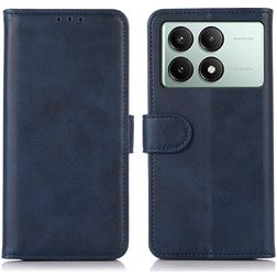 Mobigear Wallet Housse POCO X6 Pro Etui Porte-Monnaie - Bleu