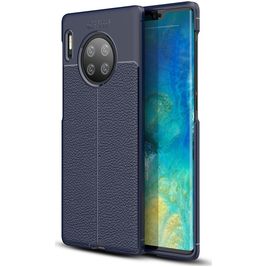 Mobigear Luxury Coque Huawei Mate 30 Pro Coque arrière en TPU Souple - Bleu Marin