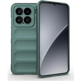 Mobigear Bumpy Coque Xiaomi 15 Coque arrière en TPU Souple - Vert