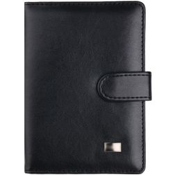 Mobigear Buckle - Étui passeport en - Noir