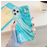 Mobigear Marble iPhone 12 Pro Max TPU souple Coque arrière - Vert