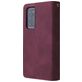 Mobigear Zipper Housse Huawei P40 Etui Porte-Monnaie - Rouge