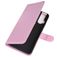 Mobigear Classic Housse Motorola One Hyper Etui Porte-Monnaie - Rose