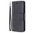 Mobigear Excellent Housse Nokia 1.3 Etui Porte-Monnaie - Noir