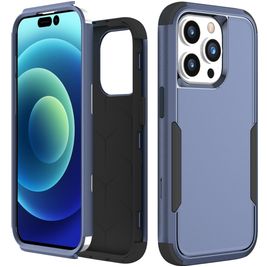 Mobigear Ultra Tough Coque iPhone 15 Pro Max Coque arrière Rigide Anti-Chocs - Royal Blue