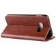 Mobigear Wallet Housse Samsung Galaxy S10e Etui Porte-Monnaie - Marron