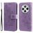 Mobigear Flowers Housse Xiaomi Redmi 14C Etui Porte-Monnaie - Violet