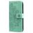 Mobigear Flowers Housse POCO F4 Etui Porte-Monnaie - Vert
