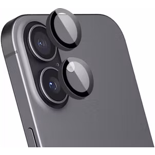Mobiparts iPhone 16 Pro Verre trempé Protection Objectif Caméra - Noir