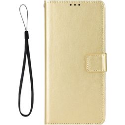 Mobigear Wallet Housse POCO F4 GT Etui Porte-Monnaie - Or
