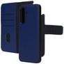 Mobiparts Housse Samsung Galaxy A37 Etui avec Coque Détachable en Cuir Véritable Porte-Monnaie - Bleu
