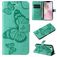 Mobigear Butterfly Housse iPhone 16e Etui Porte-Monnaie - Vert