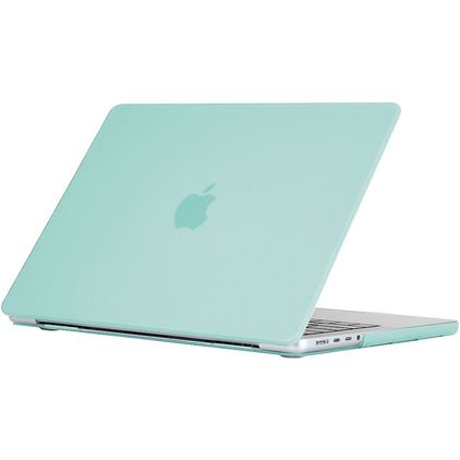Mobigear Matte MacBook Pro 16 Pouces (2021-2026) Coque - Vert - Model A2485 / A2780 / A2991 / A3186 / A3428 / A3429