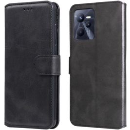 Mobigear Wallet Housse Realme C35 Etui Porte-Monnaie - Noir
