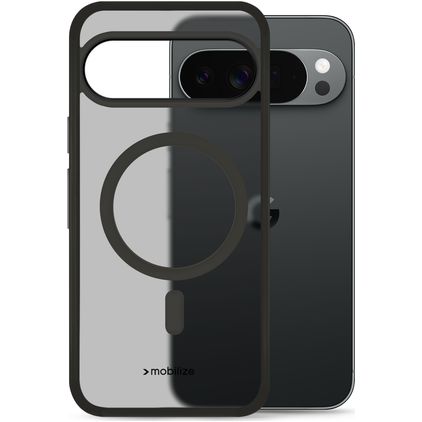 Mobilize Hybrid Coque Google Pixel 11 Pro XL MagSafe Coque arrière Rigide Anti-Chocs - Noir