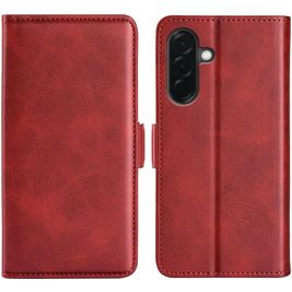 Mobigear Slim Magnet Housse Samsung Galaxy A37 Etui Porte-Monnaie - Rouge