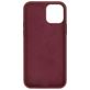 Mobiparts Coque iPhone 13 Coque arrière en Silicone - Plum Red