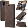 CaseMe 013 Housse Samsung Galaxy A56 Etui Porte-Monnaie - Marron