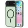 Mobiparts Hardcover Coque iPhone Air MagSafe Coque arrière Rigide - Satin Green