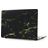 Mobigear Marble MacBook Pro 13 Pouces (2016-2023) Coque - Noir / Marron - Model A1706 / A1708 / A1989 / A2159 / A2289 / A2251 / A2338