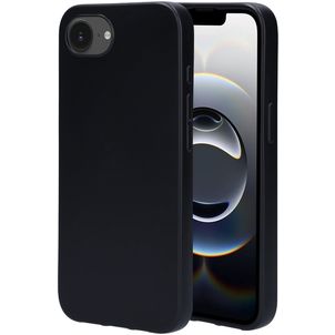 Mobiparts Classic Coque iPhone 16e Coque arrière en TPU Souple - Noir