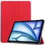Mobigear Tri-Fold Coque iPad Air 11 Pouces (2024) Etui - Rouge