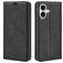 Mobigear Retro Slim Housse iPhone 17 Etui Porte-Monnaie - Noir