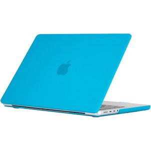 Mobigear Matte MacBook Pro 16 Pouces (2021-2026) Coque - Bleu - Model A2485 / A2780 / A2991 / A3186 / A3428 / A3429