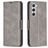 Mobigear Excellent Samsung Galaxy S23 Étui Portefeuille - Gris