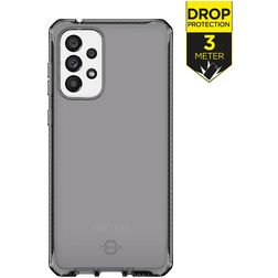 ITSkins SpectrumClear Coque Samsung Galaxy A73 Coque arrière en TPU Souple Anti-Chocs - Smoke