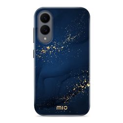 MIO Samsung Galaxy S25 Edge MagSafe Plastique rigide Coque arrière - Midnight Sparkle