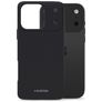 Mobilize Rubber Gelly Coque iPhone 17 Pro Coque arrière en TPU Souple - Noir