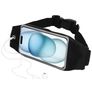 Mobiparts Comfort Fit Belt Brassard Téléphone iPhone 15 Ceinture Coque de Sport en Neoprène - Noir