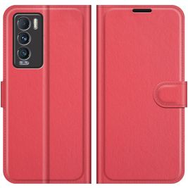Mobigear Classic Housse Realme GT Master Edition Etui Porte-Monnaie - Rouge