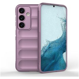 Mobigear Bumpy Coque Samsung Galaxy S24 Coque arrière en TPU Souple - Violet