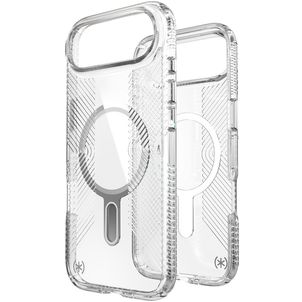 Speck Presidio Perfect Clear Grip Coque Transparente iPhone Air MagSafe Coque arrière Rigide Anti-Chocs - ClickLock