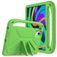 Mobigear AeroArmor Coque Lenovo Tab P12 Coque de tablette pour enfants avec Poignée Enfants en EVA + Porte-crayon - Vert