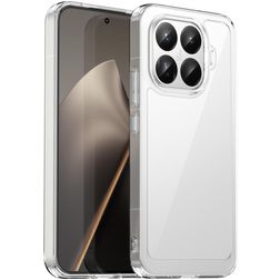 Mobigear Crystal Coque Transparente Xiaomi 15T Pro Coque arrière Rigide - Transparent