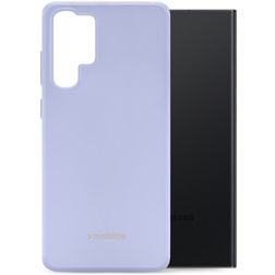 Mobilize Rubber Gelly Samsung Galaxy S23 Ultra TPU souple Coque arrière - Pastel Purple