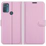 Mobigear Classic Housse Motorola Moto G50 Etui Porte-Monnaie - Rose