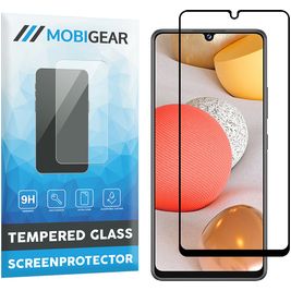 Mobigear Premium Samsung Galaxy A42 Verre trempé Protection d'écran - Compatible Coque - Noir