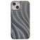 Mobigear Wavy iPhone 14 Plus Plastique rigide Coque arrière - Argent