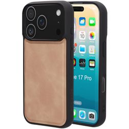 Mobiparts Classic Coque iPhone 17 Pro MagSafe Coque arrière Rigide - Moonstone Beige