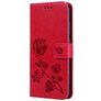 Mobigear Roses Housse Xiaomi Redmi Note 7 Etui Porte-Monnaie - Magenta