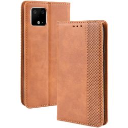 Mobigear Sensation Housse Google Pixel 4 Etui Porte-Monnaie - Cognac