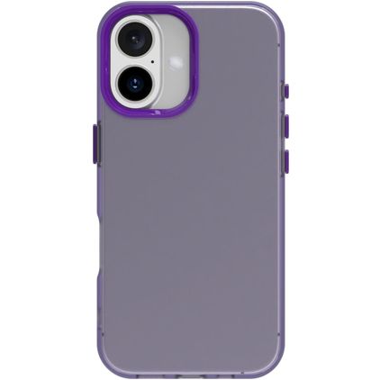 Mobigear Crystal Coque iPhone 16 Plus Coque arrière Rigide - Violet