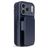 Decoded Detachable Wallet iPhone 18 Pro MagSafe Coque Cuir véritable Étui 2en1 avec coque amovible Portefeuille - Midnight Blue